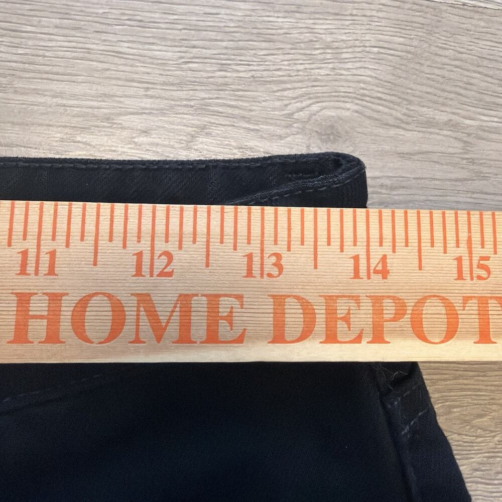 Toteme Barrel Leg Jeans Womens 27 Black High Rise Cropped Curved Denim NWT - Picture 10 of 16